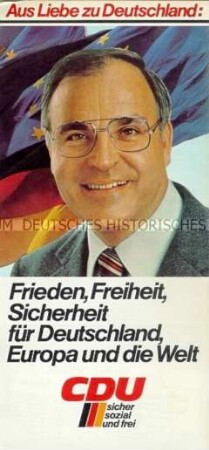 Propagandaschrift der CDU zur Bundestagswahl 1976