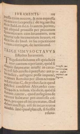 Trigesimus Octavus Effectus Iuramenti.