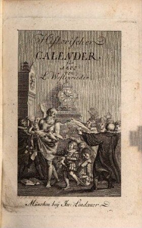 Historischer Calender. 1800