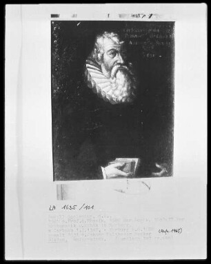 Bildnis Rudolf Goclenius d. Ä. (1547-1628)