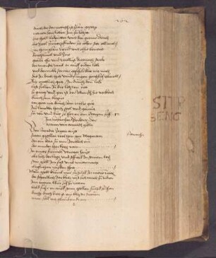 Der traum vom ermörth gseln (17.11.1549); RSM 2S/3135d