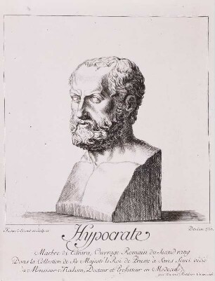 Bildnis des Arztes Hippokrates