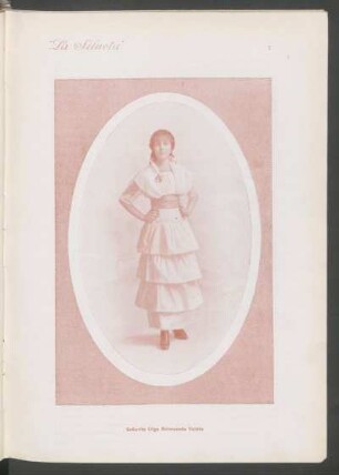 [Fotografía de] Señorita Olga Balmaceda Valdés
