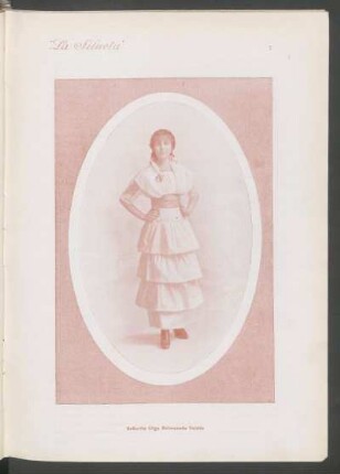 [Fotografía de] Señorita Olga Balmaceda Valdés