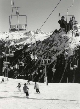 Ausgestattet mit den besten Sesselliften ist das Skigebiet im Montafon, Voralberg