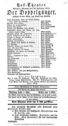 Cavatine aus der Oper Fra Diavolo