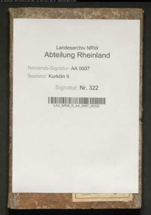 Ordnung des Begräbnisses Maximilian Friedrichs