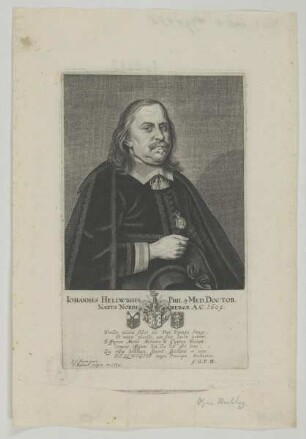 Bildnis des Iohannes Hellwigius