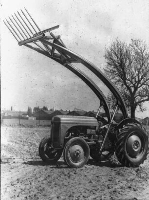 Fotografie: Traktor, Frontlader, Zubehör