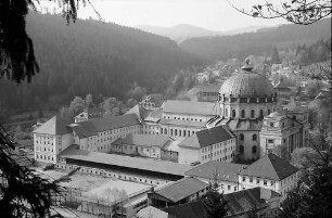 Klosterkirche in St. Blasien vom Philosophenweg