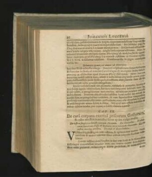 Cap. XX. De cura corporis externa priscorum Gothorum, & cultu modico in amictu ...