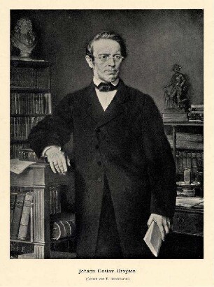 Bildnis von Johann Gustav Droysen (1808-1884)
