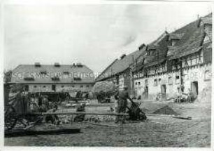 Hof und Ställe des Volkseigenen Gutes Friedrichswerth