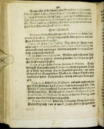 Das I. Exempel. - Das XX. Exempel.