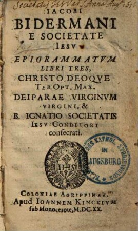 Epigrammatum libri tres
