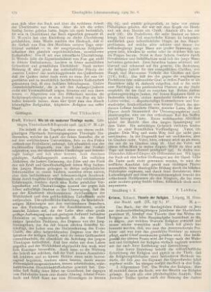 180-183 [Rezension] Grimm, Eduard, Theorie der Religion