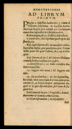 Ad Librum Primum.