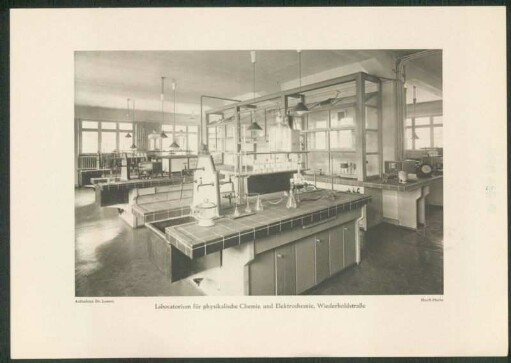 Laboratorium für physikalische Chemie und Elektrochemie, Wiederholdstraße
