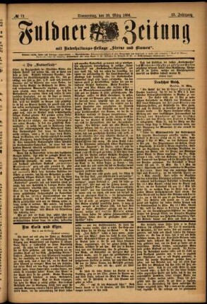 Ausgabe vom Donnerstag, den 26. März 1896.