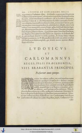 Ludovicus Et Carlomannus - Henricus III.