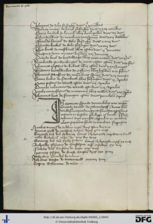 [fol. 19] Rektorat Konrad Arnold 1468