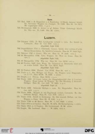 Luzern (Nr. 759-827)
