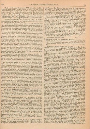 682-683 [Rezension] Rochedieu, Edmond, La personnalité divine