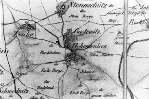 Naundorf-Hohenwussen. Oberreit, Sect. Oschatz, 1839/40