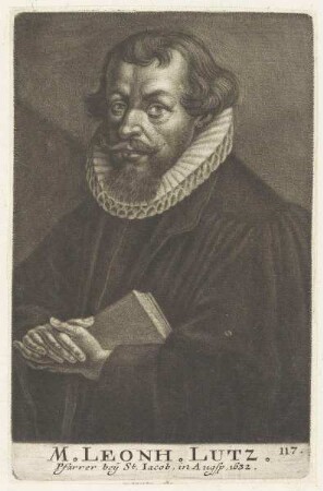 Bildnis des Leonh. Lutz