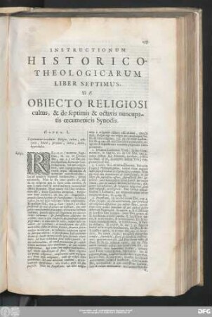 Caput.. I. Exponuntur vocabula: Religio, cultus, adoratio, honor, sevitus, latria, dulia, hyperdulia.