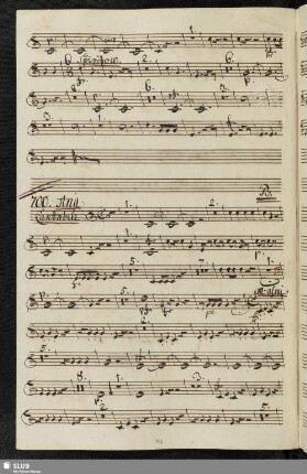 700. Aria: Se hò da vivere infelice / Radicchi, G.