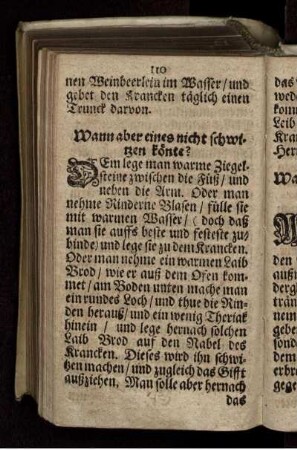 Wann aber eines nicht schwitzen könte?