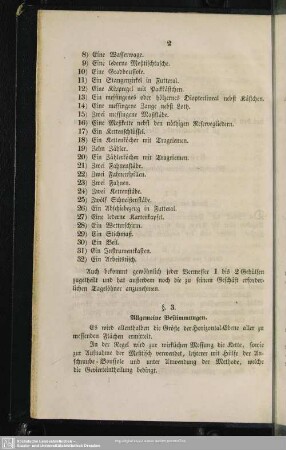 I.3 Allgemeine Bestimmungen