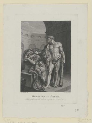 Gruppenbildnis des Herkules und des Admet