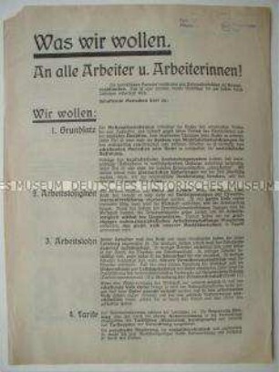 Wahlflugblatt der NSDAP zur Preußischen Landtagswahl 1932