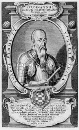 Bildnis des Herzogs Ferdinando Alvarez de Toledo Alba III.