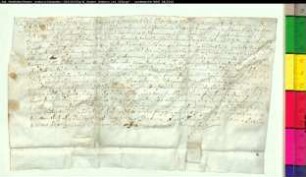 Freibrief des Abtes Johann und des Konvents von Marienfeld für eine Hörige.