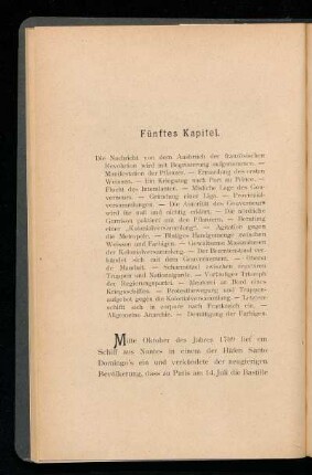 Fünftes Kapitel. - [Kampf der Kolonisten gegen das Beamtentum]