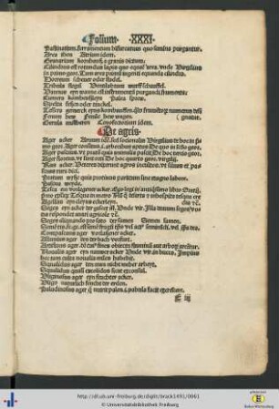 De agris et de fructis, de stabulis