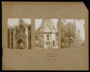 Pfarrkirche Sankt Marien, Mühlhausen; Annenkapelle, Heiligenstadt: Südportal der Marienkirche und Annenkapelle