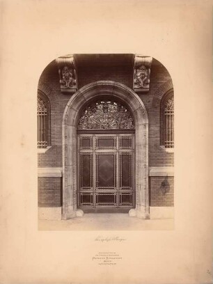 Königliche Münze, Berlin: Portal