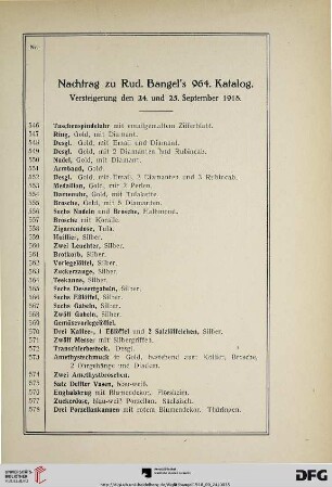 Nachträglich ergänzt: Nachtrag (Nr. 546-598)