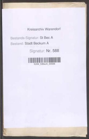 Forderungen der Familie Detten