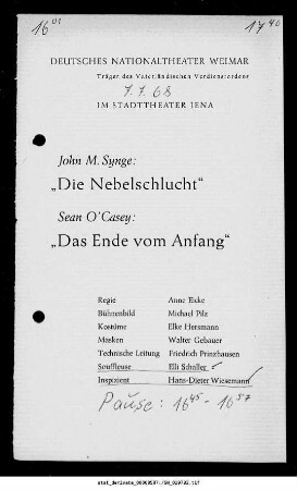 "Das Ende vom Anfang"
