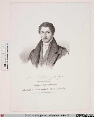 Bildnis Johann Gottlieb Mosig