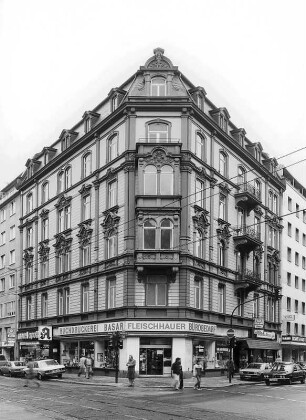 Kronprinzenbau (Miets- u. Geschäftshaus); Frankfurt, Moselstraße 14, Münchener Straße 41