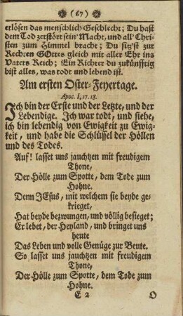 [Osterfeiertage]