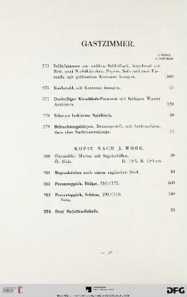 Gastzimmer (Nr. 275-284)