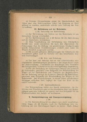 V. Zwangseinlagerung und Zwangsversteigerung.