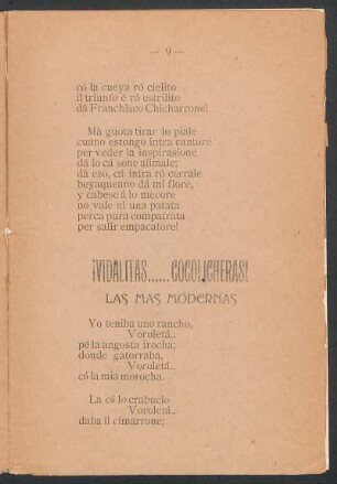 ¡Vidalitas... Cocolicheras! : Las más modernas